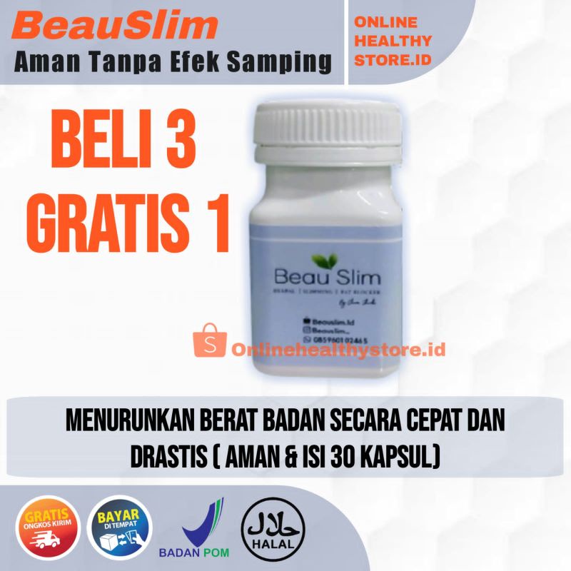 Beauslim by Clara Pelangsing Herbal Menurunkan Berat Badan Secara Cepat Aman Beauslim Original