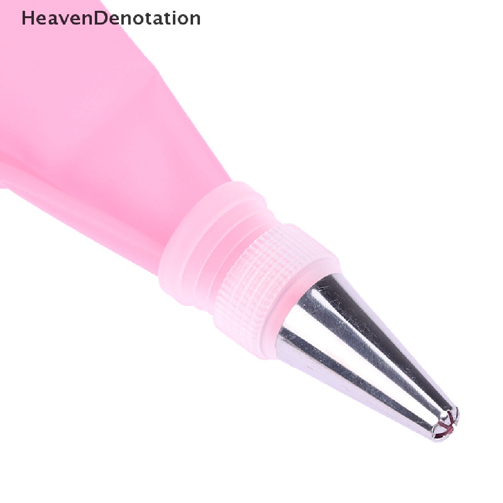 [HeavenDenotation] Al Cake Decorag Tools Silicone Pastry Bag Aksesoris Dapur HDV