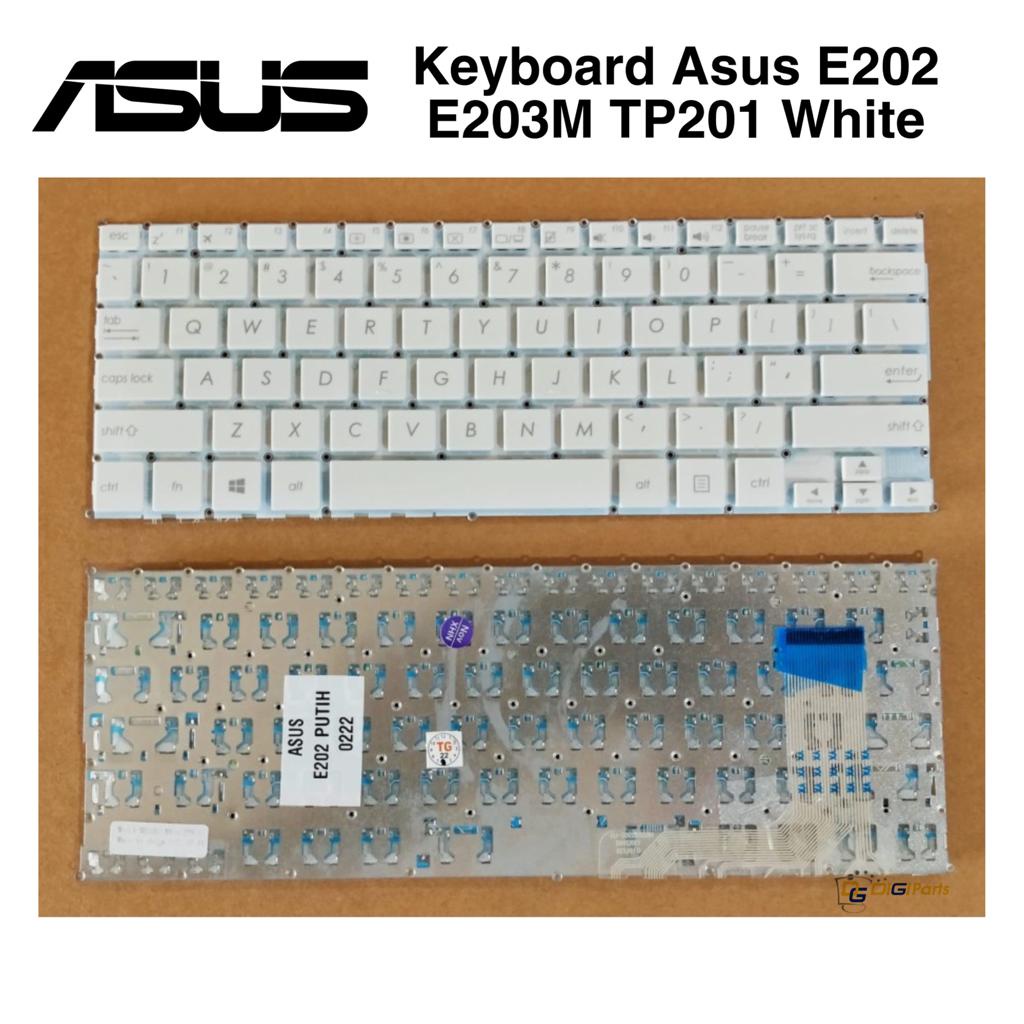 KEYBOARD NOTEBOOK ASUS E202,E203,E202S,E203NAH,E203Mah,E203N Putih