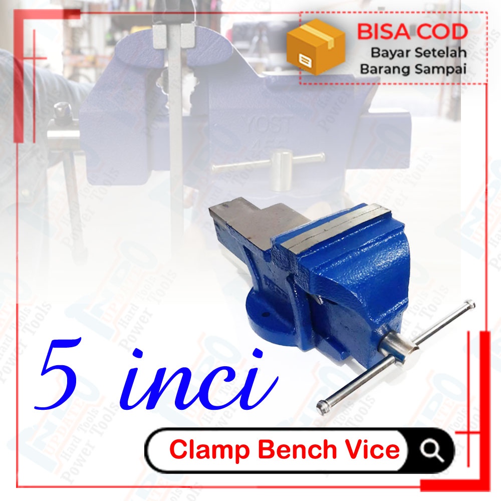 MURAH MAN!!! CATOK PARON/RAGUM BESI PENJEPIT 3 IN 4 IN 5 IN RAGUM BESI 3&quot; 4&quot; 5&quot; INCI / BENCH VICE VISE / CATOK PARON