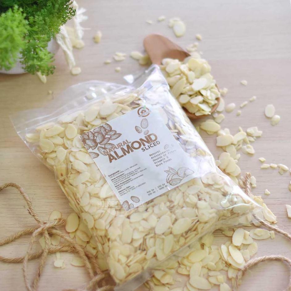 

✴ Natural Almond Sliced 250gr ❂