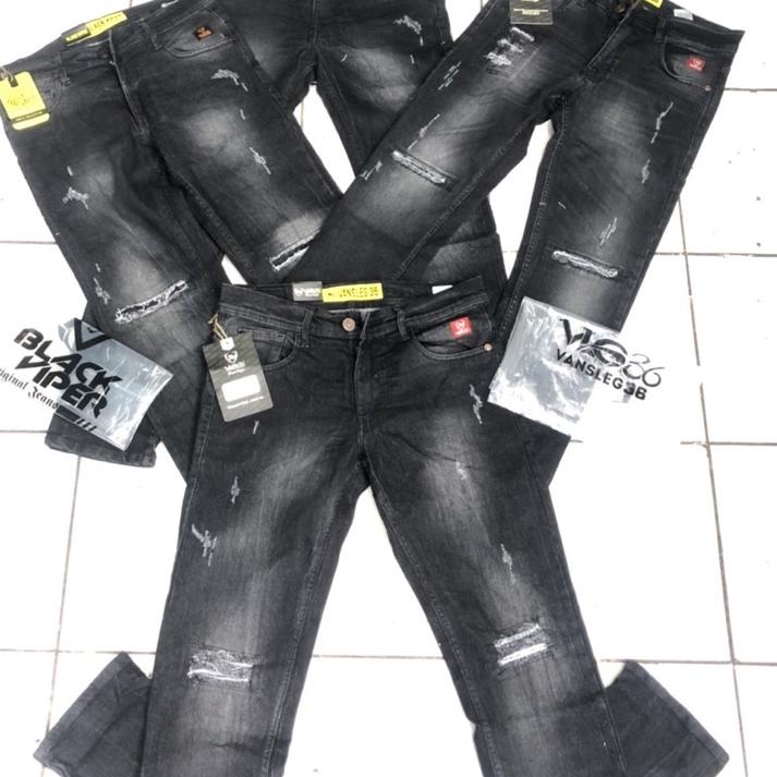 ✮ Celana Panjang Sobek/Celana Panjang Sobek Black viper/Celana Panjang Sobek Pria/Celana Panjang Sob