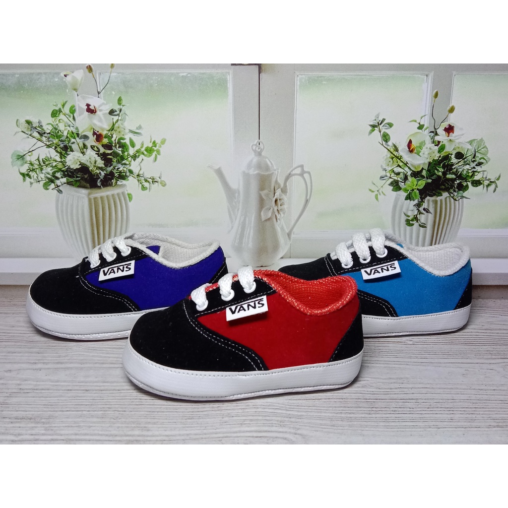 SEPATU BAYI PREWALKER USIA 0-12 BULAN / SEPATU CASUAL KEREN / SEPATU ANAK MURAH - VNS