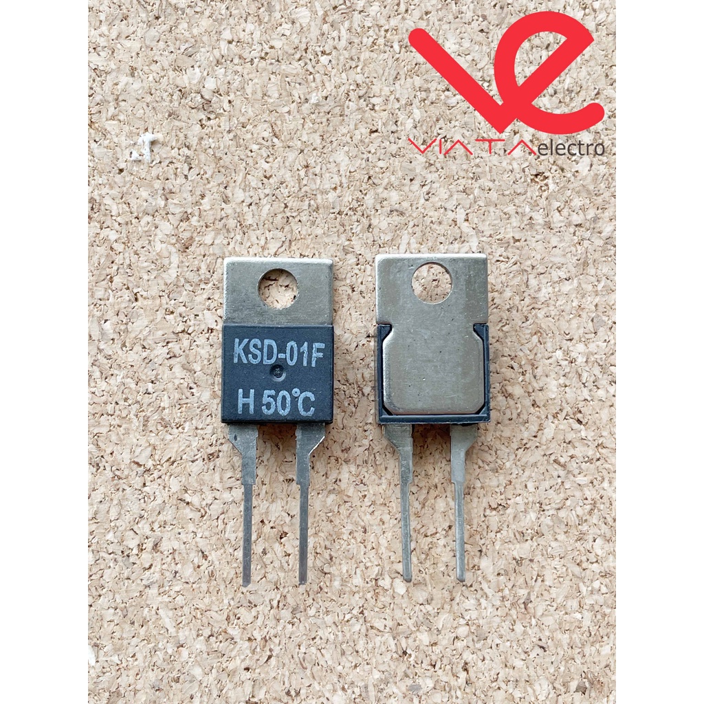 THERMOSTAT KSD-01F H 50C (1 BUAH) THERMAL SWITCH 50C KSD 01F H50C THERMAL FUSE