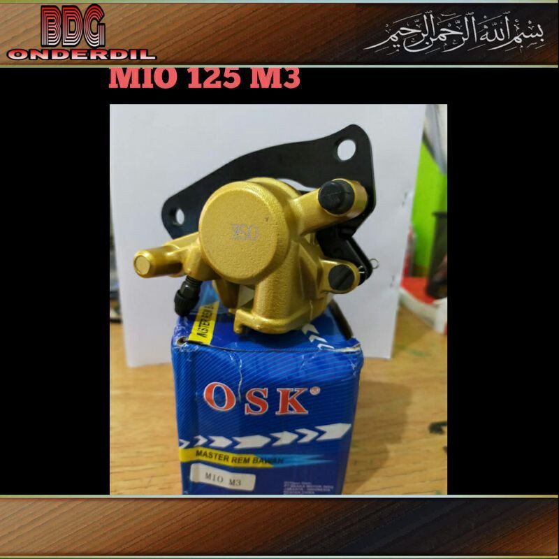 Kaliper Bawah Depan Mio 125 M3 / Rem Caliper Assy Brake Front / OSK