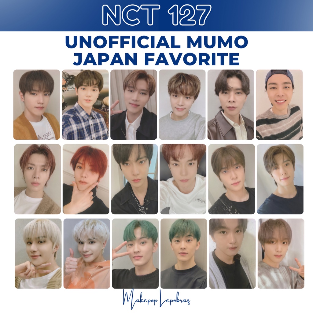 [PC ALBUM REPLIKA] NCT 127 MUMO JAPAN FAVORITE TAEYONG JOHNNY TAEIL YUTA DOYOUNG JAEHYUN JUNGWOO MARK HAECHAN