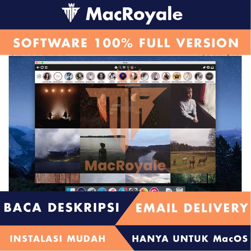 [MacOS] Grids for Instagram Full Version Lifetime Full Garansi
