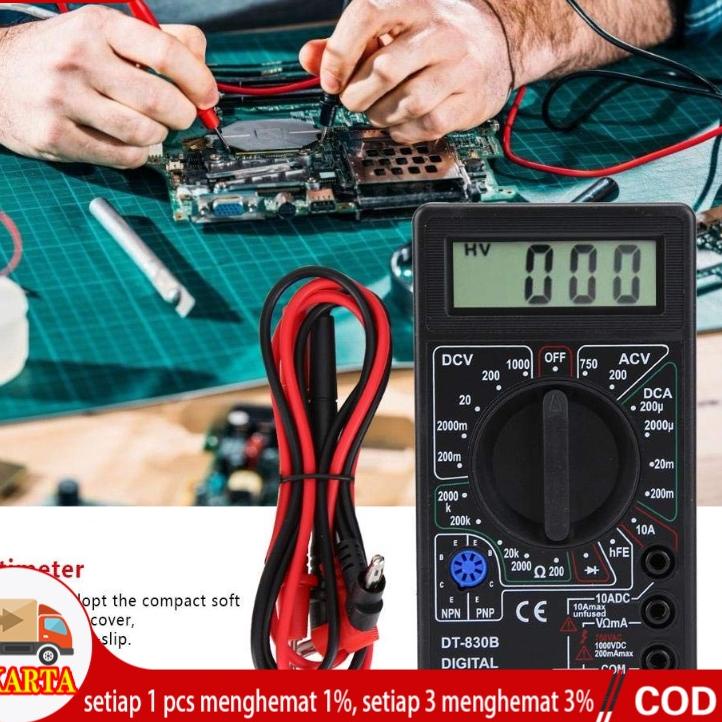 ➾ Multitester Avometer avo digital buzzer DT830B DT830G ✼