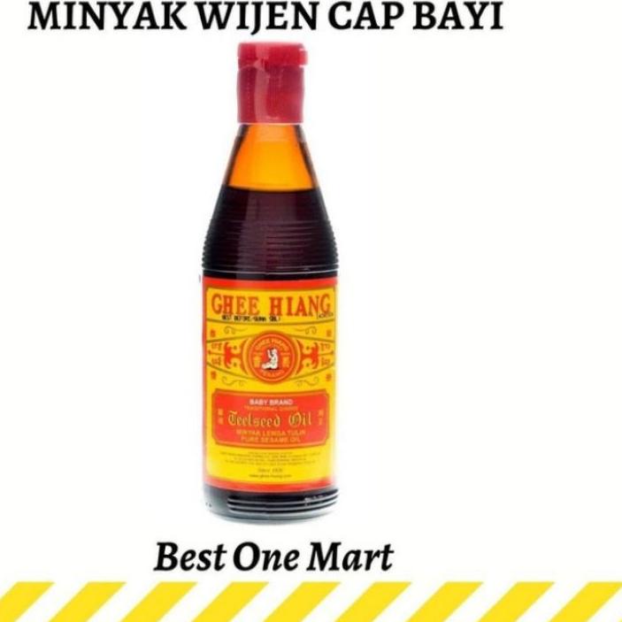 

➨ Minyak Wijen Sesame Oil Cap Baby Ghee Hiang 330 ml ♘