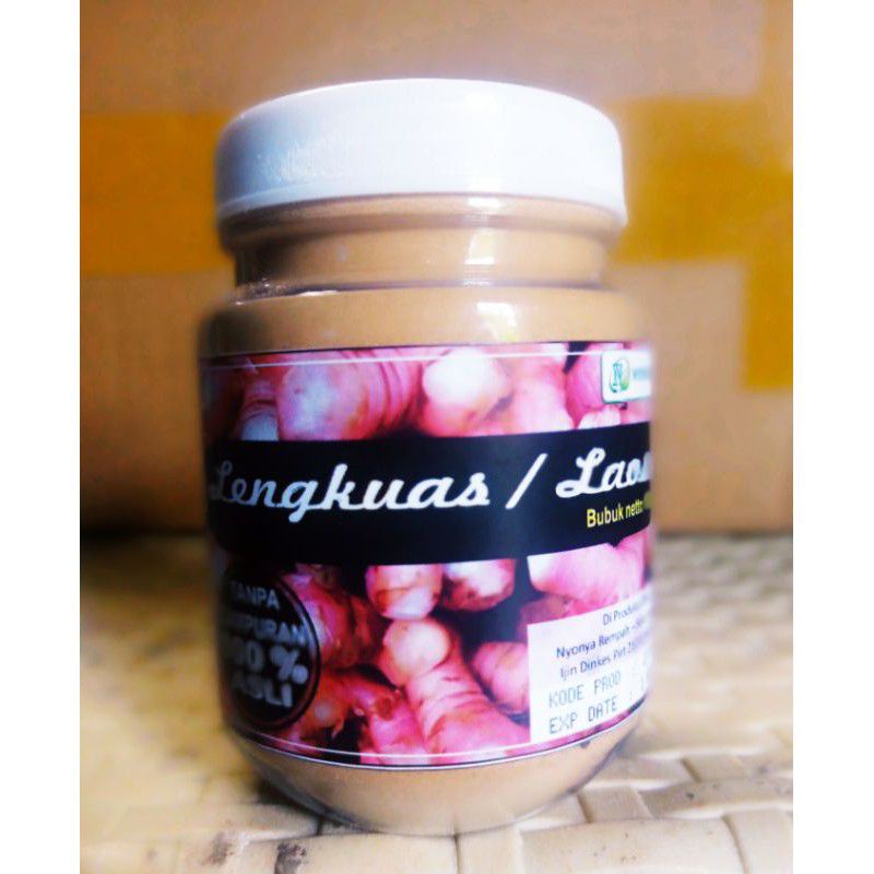 

Lengkuas /Laos Bubuk 100% Pure