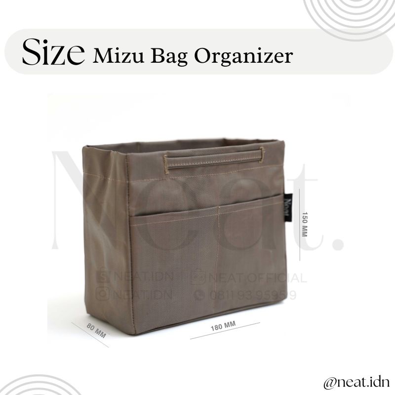 [Neat.] READY STOCK MIZU Bag Organizer Bag in Bag Organizer