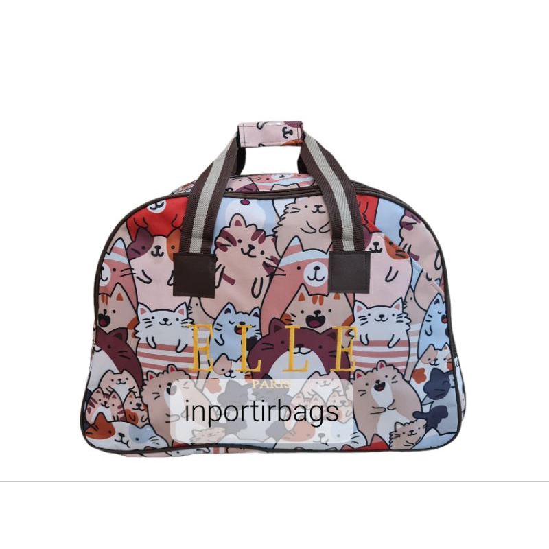 Tas Travel Bag Tas Pakaian Tas Baju Tas Jinjing Tas Piknik Tas Bepergian Tas Mudik Motif