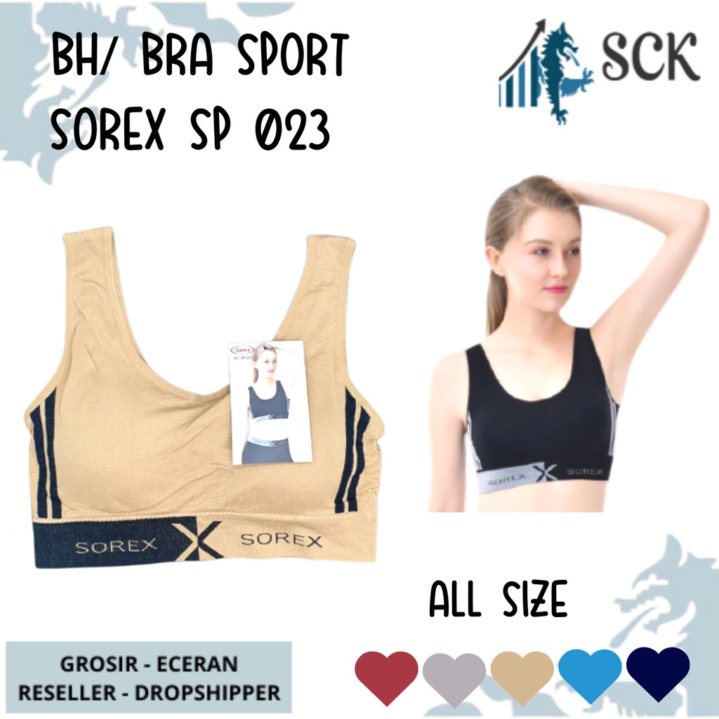 BH SOREX SP 023 Olahraga Aerobik Yoga / BH Senam Yoga Olahraga Aerobic Sp 023 / Pakaian Dalam - sckmenwear GROSIR