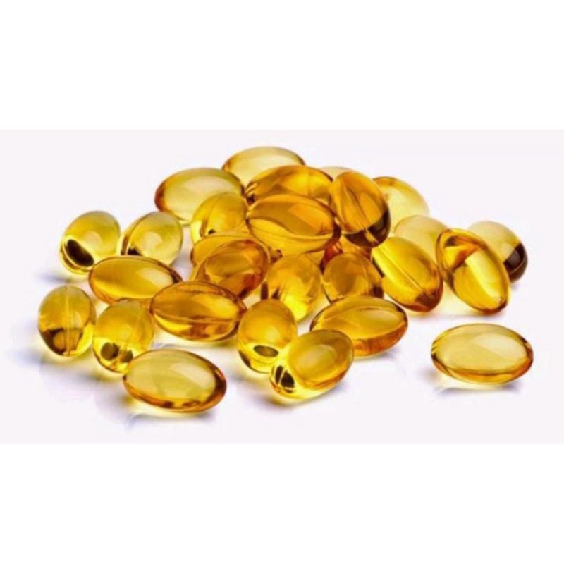 Minyak Ikan Fish Oil isi 500pcs | suplemen vitamin hewan