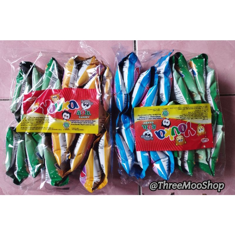 

Nycyta Home Permen Gulung Youka Roll Pack Isi 20 Pcs
