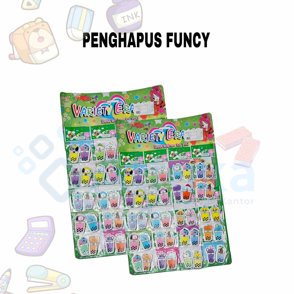

Penghapus / Stip / Eraser Murah Lucu