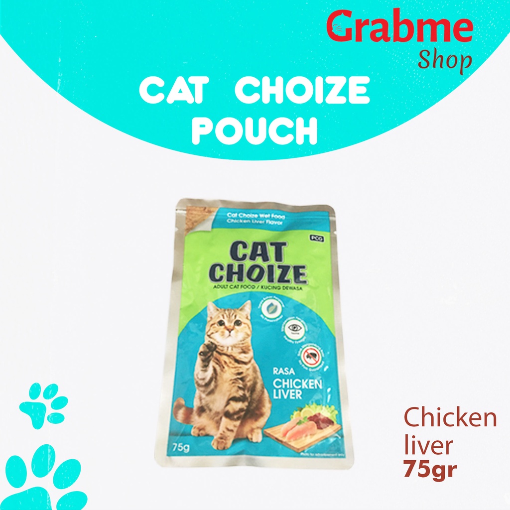 Makanan Kucing Basah CAT CHOIZE Pouch Adult 75gr