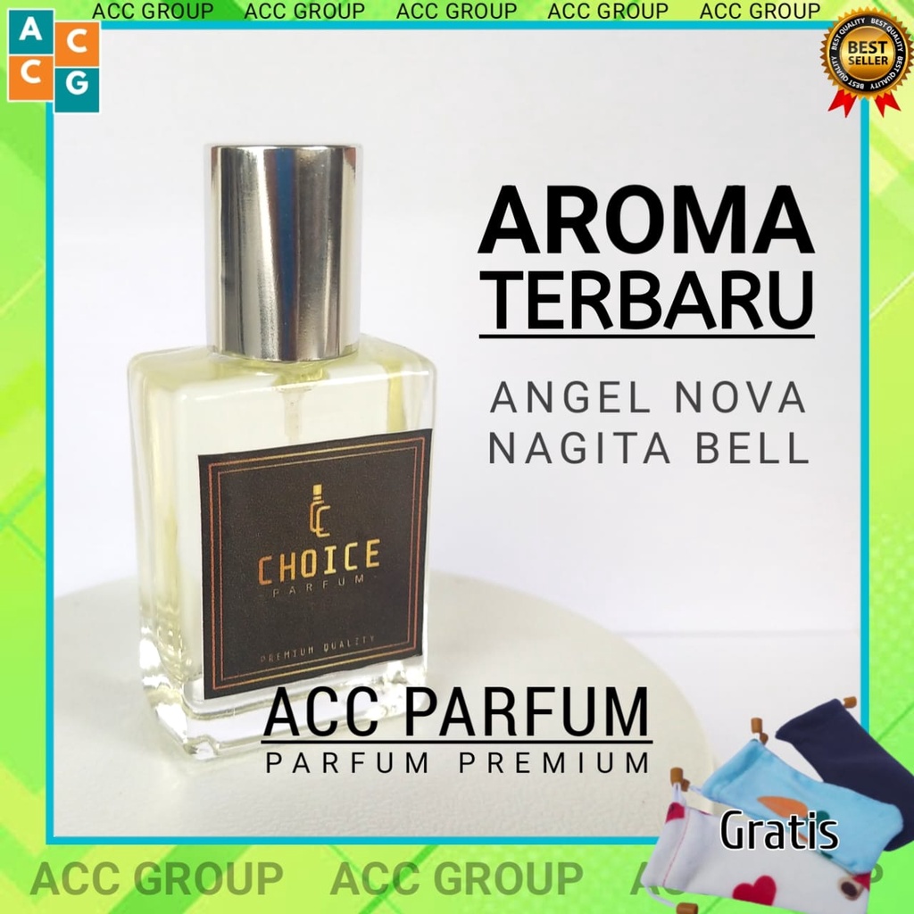 Aroma Terbaru Parfum Refill Best Seller Unisex 30ml Wanita Gratis Pouch