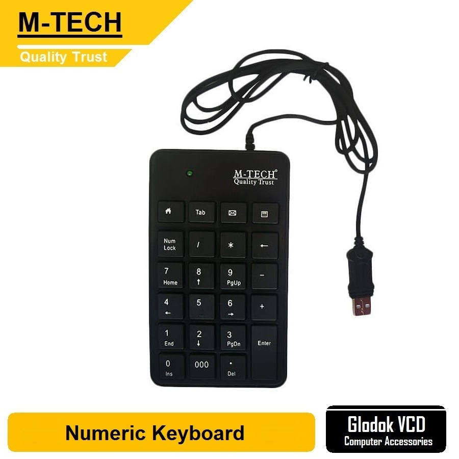 M-Tech Keyboard Numeric USB 2.0