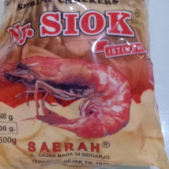 

✷ Krupuk Udang Oval 500grm ➯