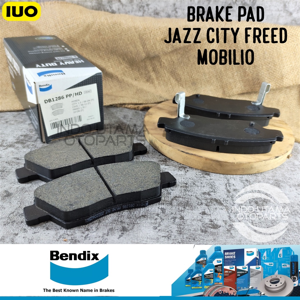 Brake Pad BENDIX Jazz City Freed Mobilio Kampas Rem BENDIX DB1286