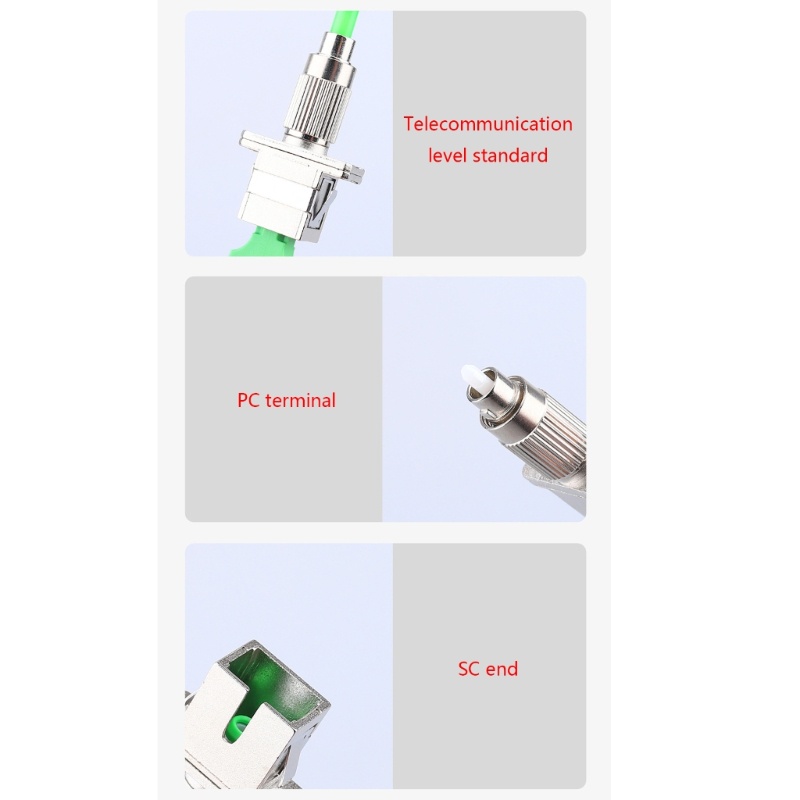 Konektor Adapter zzz Fc Male to Sc Female Adapter Fiber Optik Converter Adapter Fiber Optik Presisi Tinggi Konver