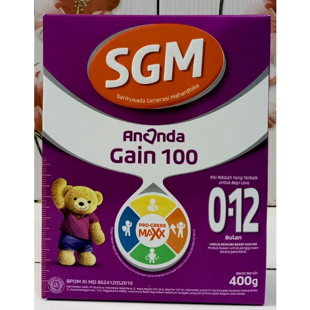 Susu SGM Gain 100 0-12 Bulan