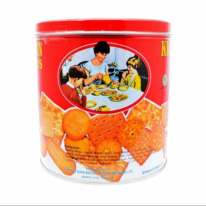 

khong guan biscuits 650gr kaleng