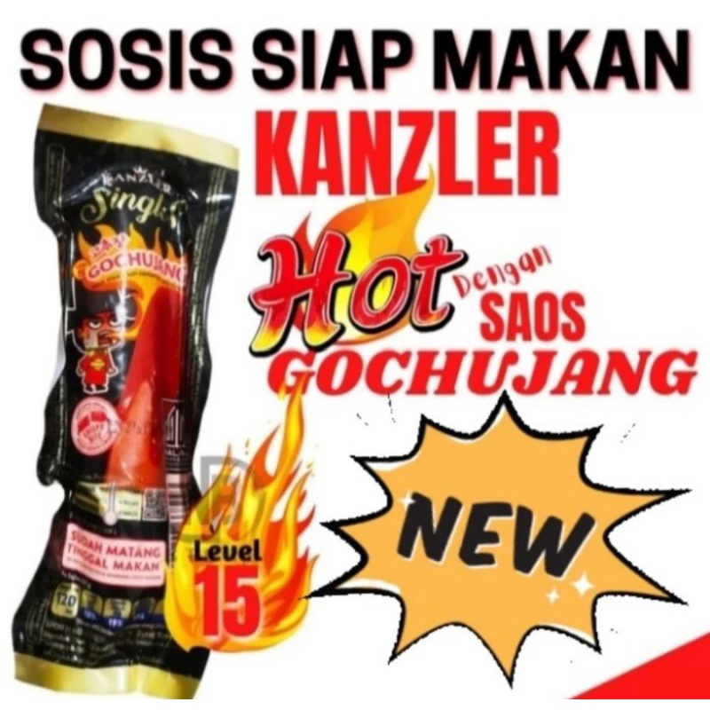 Sosis Kanzler Singles Hot Gochujang 65gr