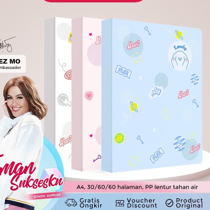 

Deli Display Book / Map File Dokumen A4 30/60/80 Halaman Warna Pastel 7267X Trendy