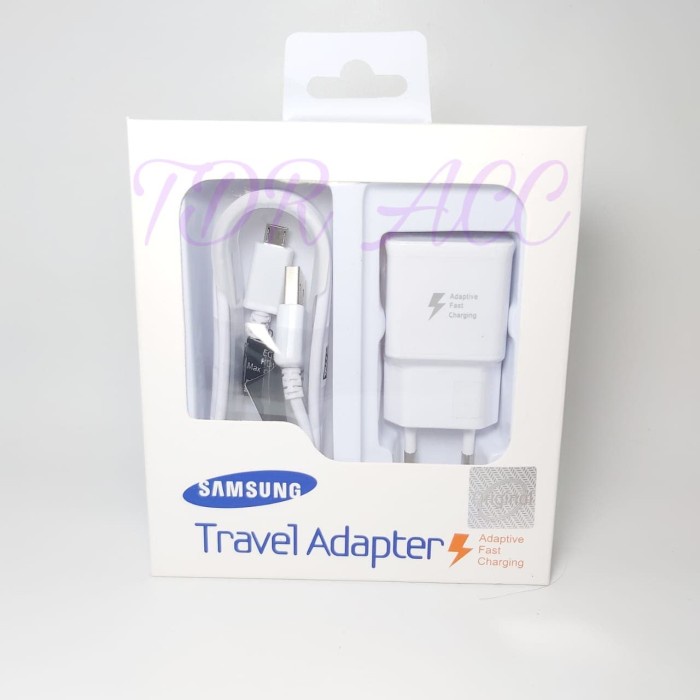 CHARGER SAMSUNG S6 S7 NOTE 4 ORI SUPER USB MICRO QC 3.0 FAST CHARGING