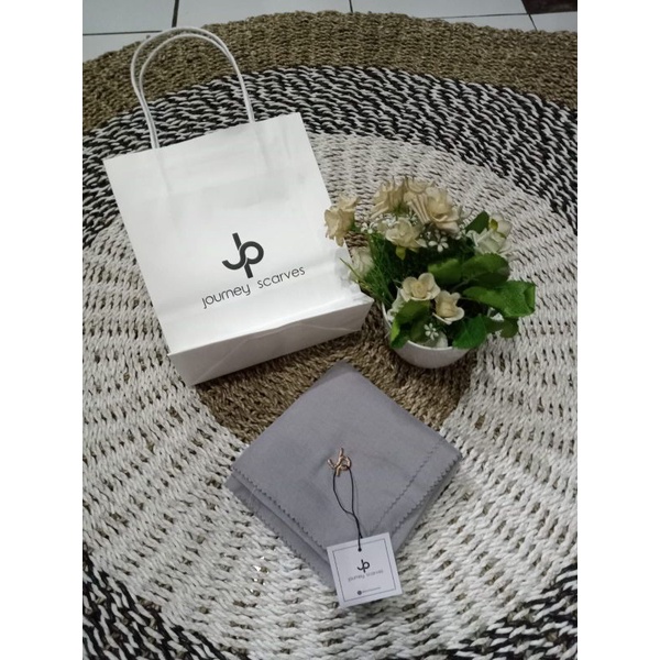 Kerudung Journey Polos Terbaru ( Bahan Voal)