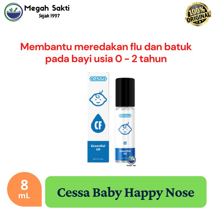 MGS - Cessa Baby Cough n Flu Pereda Batuk Dan Pilek Bayi  Essential BIRU