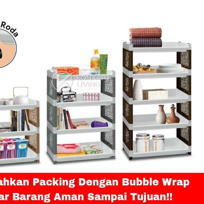 ✷ Rak Susun Plastik Serbaguna Tabitha - RSTB ☪