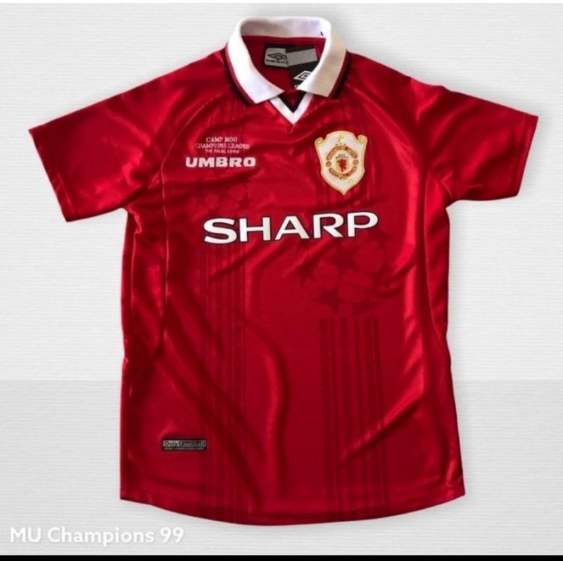 JERSEY RETRO MU 1999 HOME