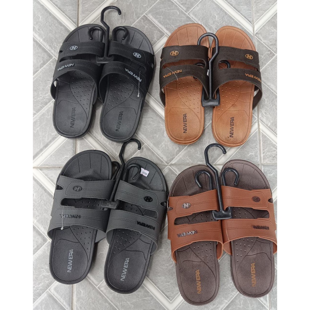 Sandal karet pria / Sandal pria nyaman / Sandal pria New Era / Sendal murah/ Sendal PKU