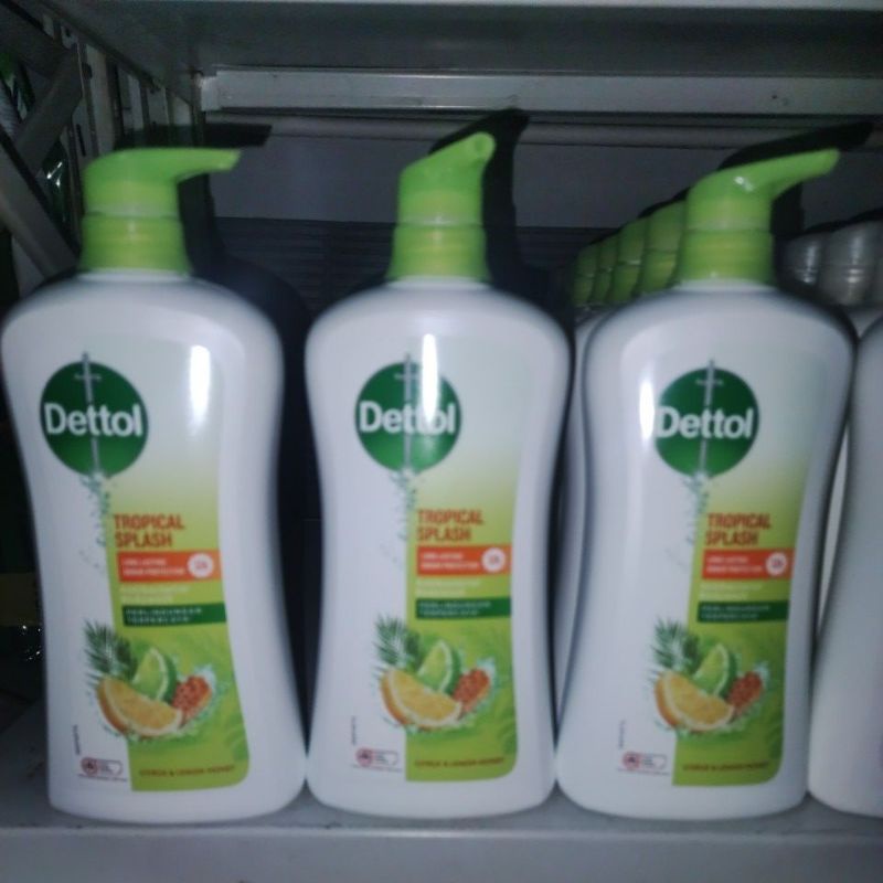 dettol anti-bakteri body whose tropical splash