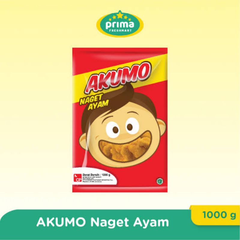 

Akumo Nugget Ayam 1 kg (Frozen Food)