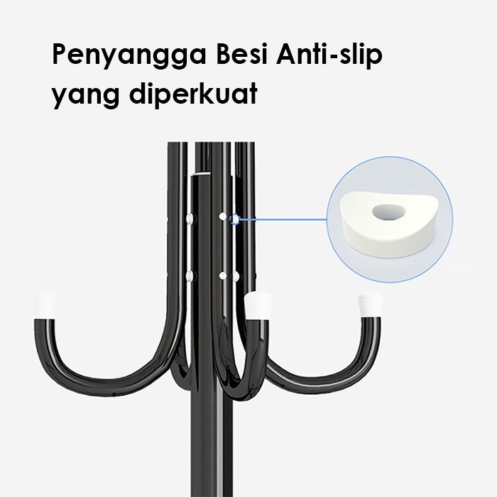 Stand Hanger Coatrack/Stand Hanger Baju Tiang Berdiri/gantungan baju berdiri