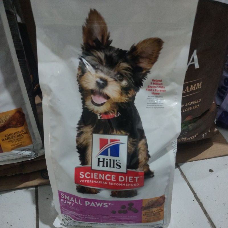 Hill's science diet small Paws chicken 1,5kg