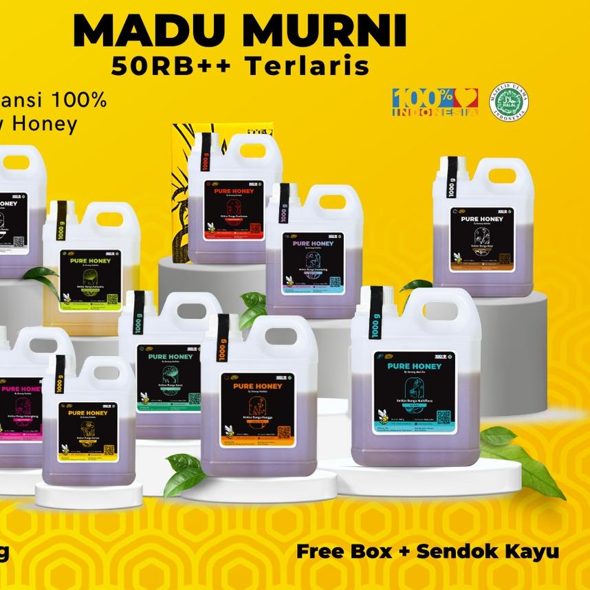 

► Sarang ku - Asli Murni Asli 100% Tanpa Campuran Raw Honey ❀