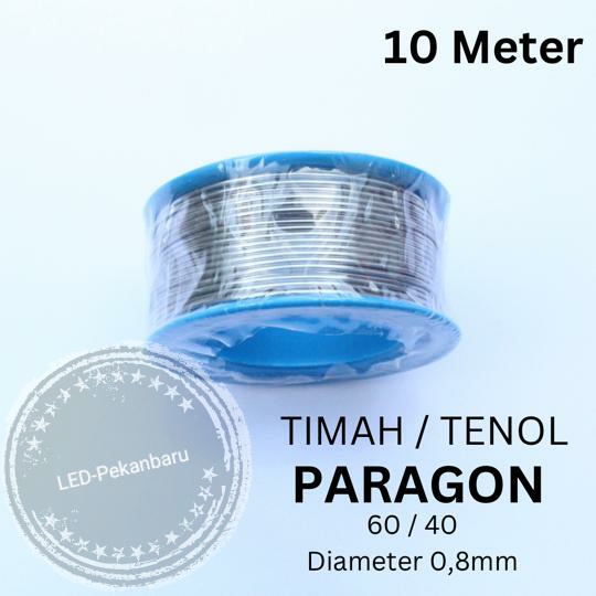 TIMAH SOLDER 10M DIAMETER 0,8 ALLOY 60/40 KAWAT TIMAH 10 METER