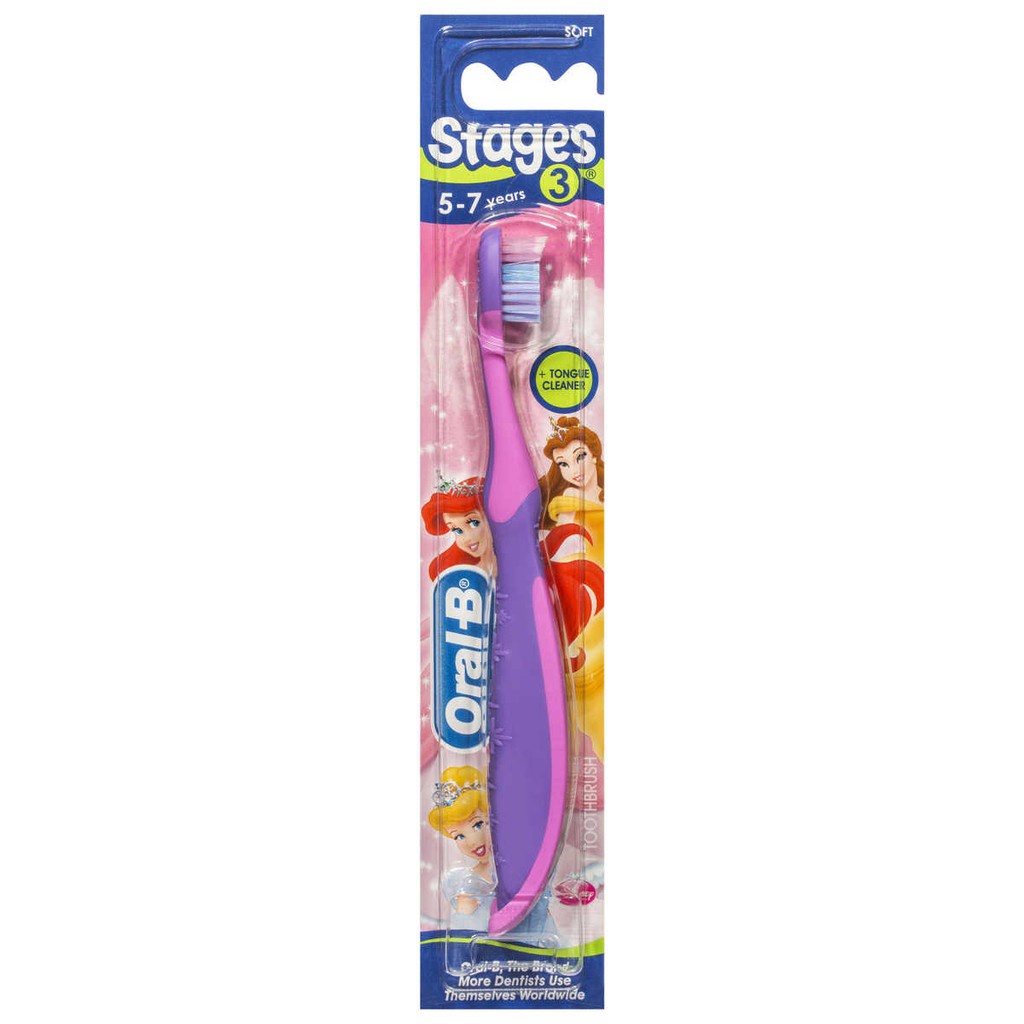 ORAL-B PRINCESS 5-7 YEARS STAGE 3 1PCS