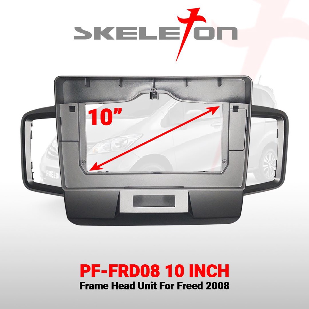 FRAME HEAD UNIT ANDROID SKELETON 10 INCH FOR HONDA FREED 2008UP