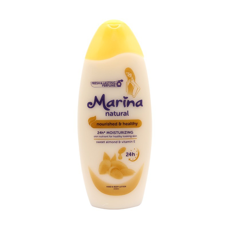 MARINA HAND AND BODY LOTION 335 NOURISHED&amp;HEALTHY