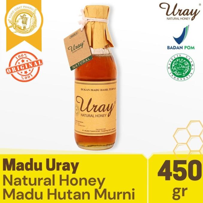 

MADU URAY NATURAL HONEY (450 GRAM) / MADU MURNI / PURE HONEY