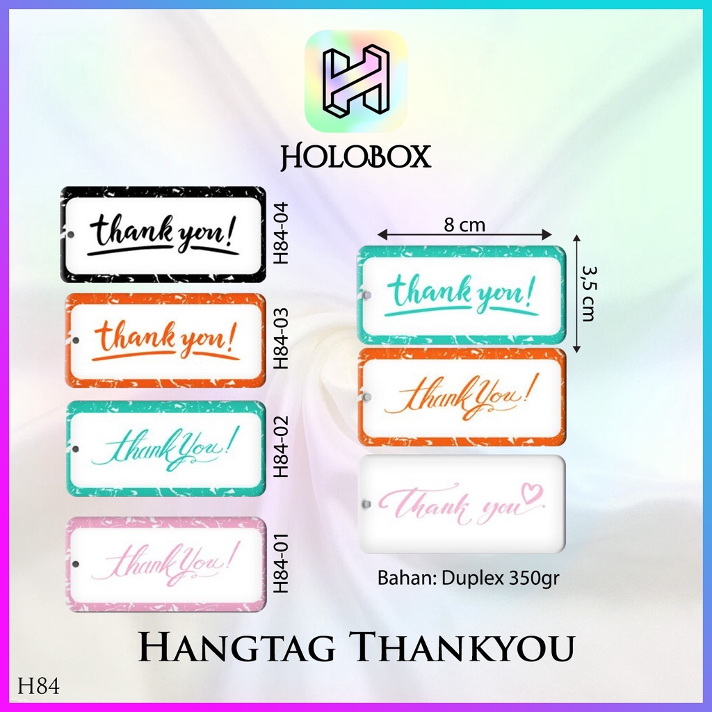 

Hangtag|Hangtag Murah|Hangtag Thank You|Hangtag Terima Kasih|H84