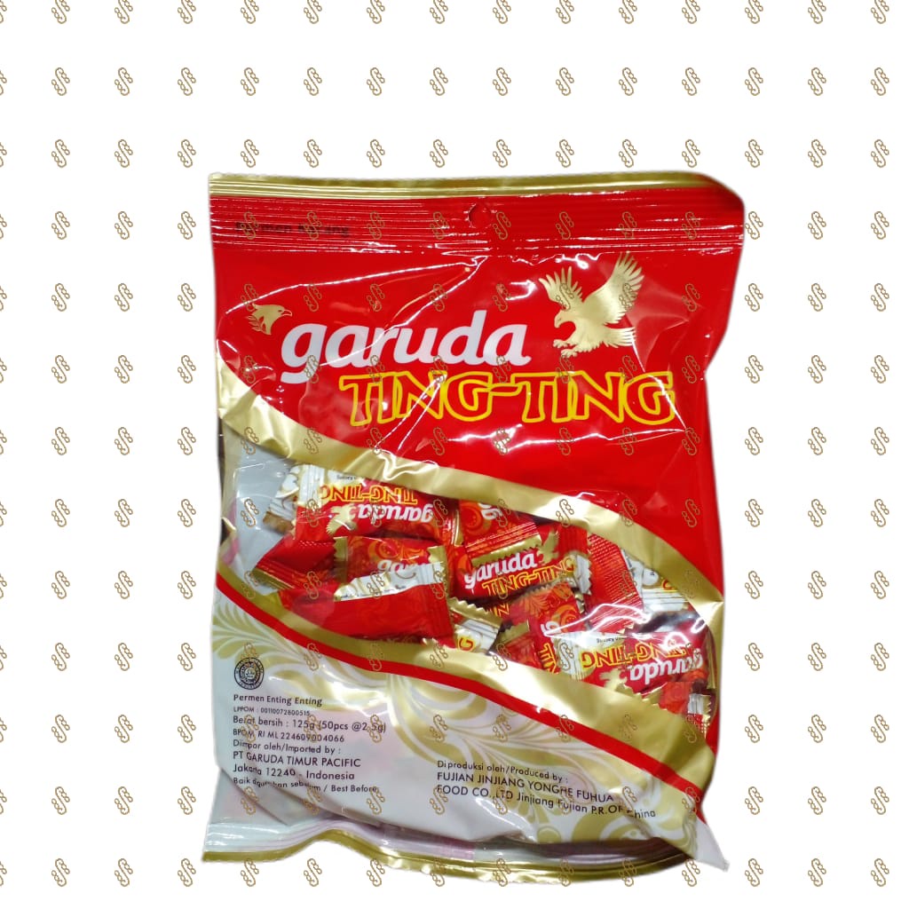 

Garuda Permen Ting-Ting 125gr - Zak isi 50 Butir