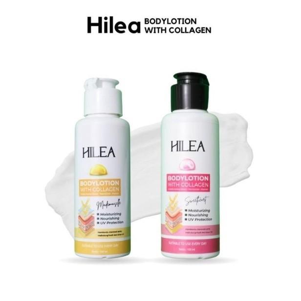 Hilea With Collagen - Bodylotion Pemutih kulit. origina; - hilea