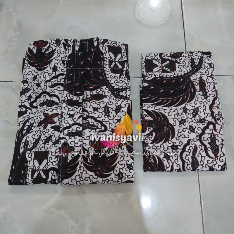 [1set] Kebaya, Jarik Instan + Selendang Jumputan  | BpBSB